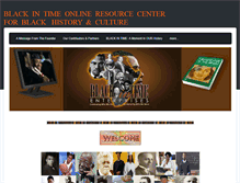 Tablet Screenshot of blackintime.info